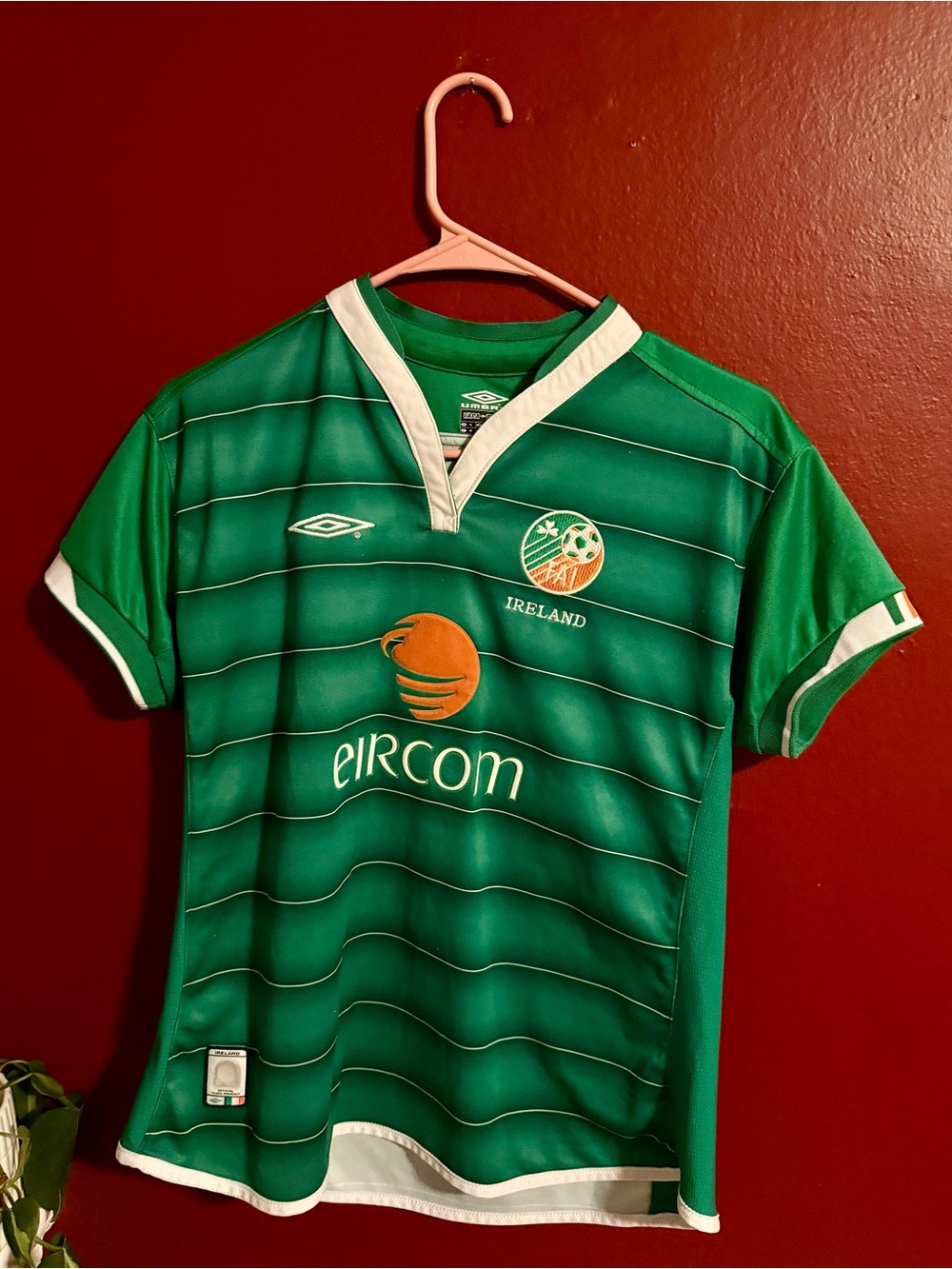 Vintage Umbro Republic of Ireland 2003/04 Home Shirt